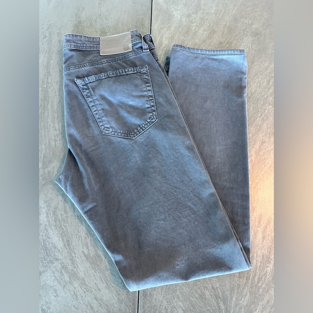 AG Tellis Sueded Modern Slim Denim Jeans